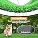 STARROAD-TIM Artificial Grass Rug Turf for Dogs Indoor Outdoor Fake Grass for Dogs Potty Training Area Patio Lawn Decoration (25.6 x 19.7 Inch (Pack of 2))