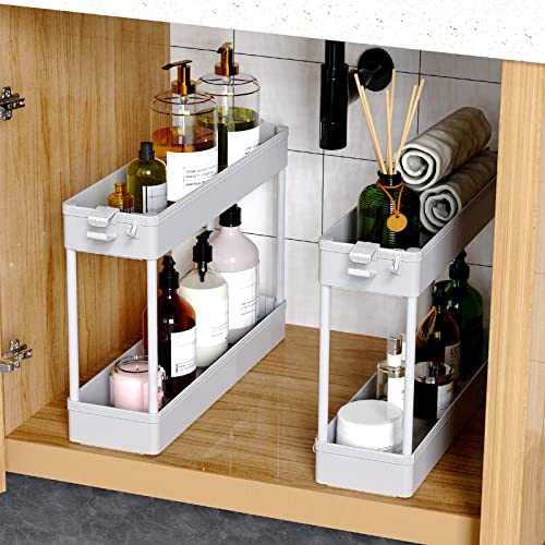 Save 33% on SPACEKEEPER Slim Rolling Storage Cart 4-Tier Organizer - Image 3