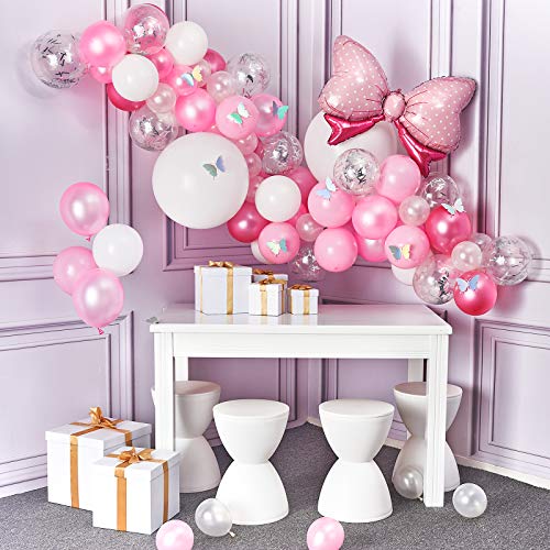 LuluPlus Globos rosados, 100 globos de color rosa pastel Cover