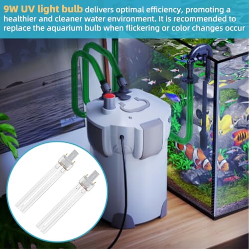 Bombilla UV de 9W para estanque, compatible con Tetra GreenFree, pack 2 miniatura 7