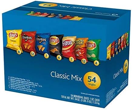 Frito-Lay - Tim's - Hawaiian Potato and Corn Chips - Variety Bulk Packs (FRITO-LAY CLASSIC MIX, VARIETY PACK, 1 OZ, 54 CT)