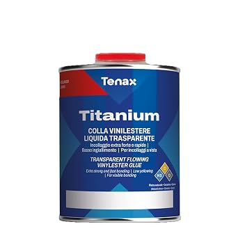 Tenax Titanium Flowing Putty Transparent Liquid Lt.1