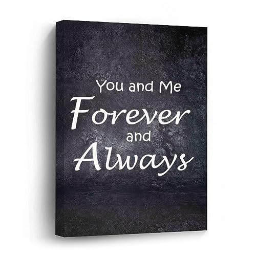 Lienzo enmarcado de pared You And Me: el regalo perfecto para amigos