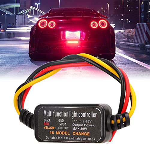 Universal LED flash module de 16 modos para luz de freno de motocicletas 4