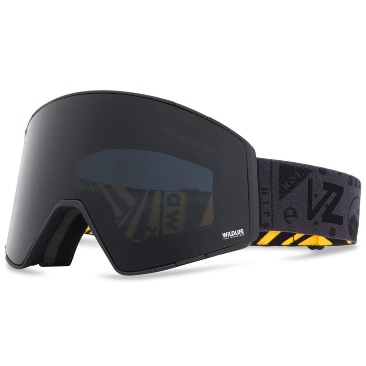VonZipper Capsule Adult Snowmobile Goggles - Black Out Satin