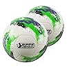 Best Sporting Valencia Voetbal voor kinderen, blauw-groen, set van 2, voetbalmaat 5, als voetballen voor tuin en…