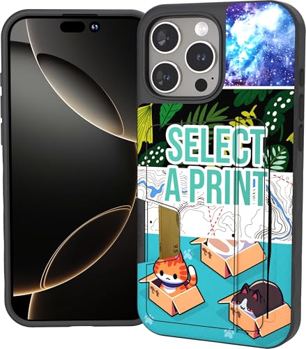 Smartish iPhone 16 Pro Max Wallet Case, Wallet Slayer Vol 2, Custom Print