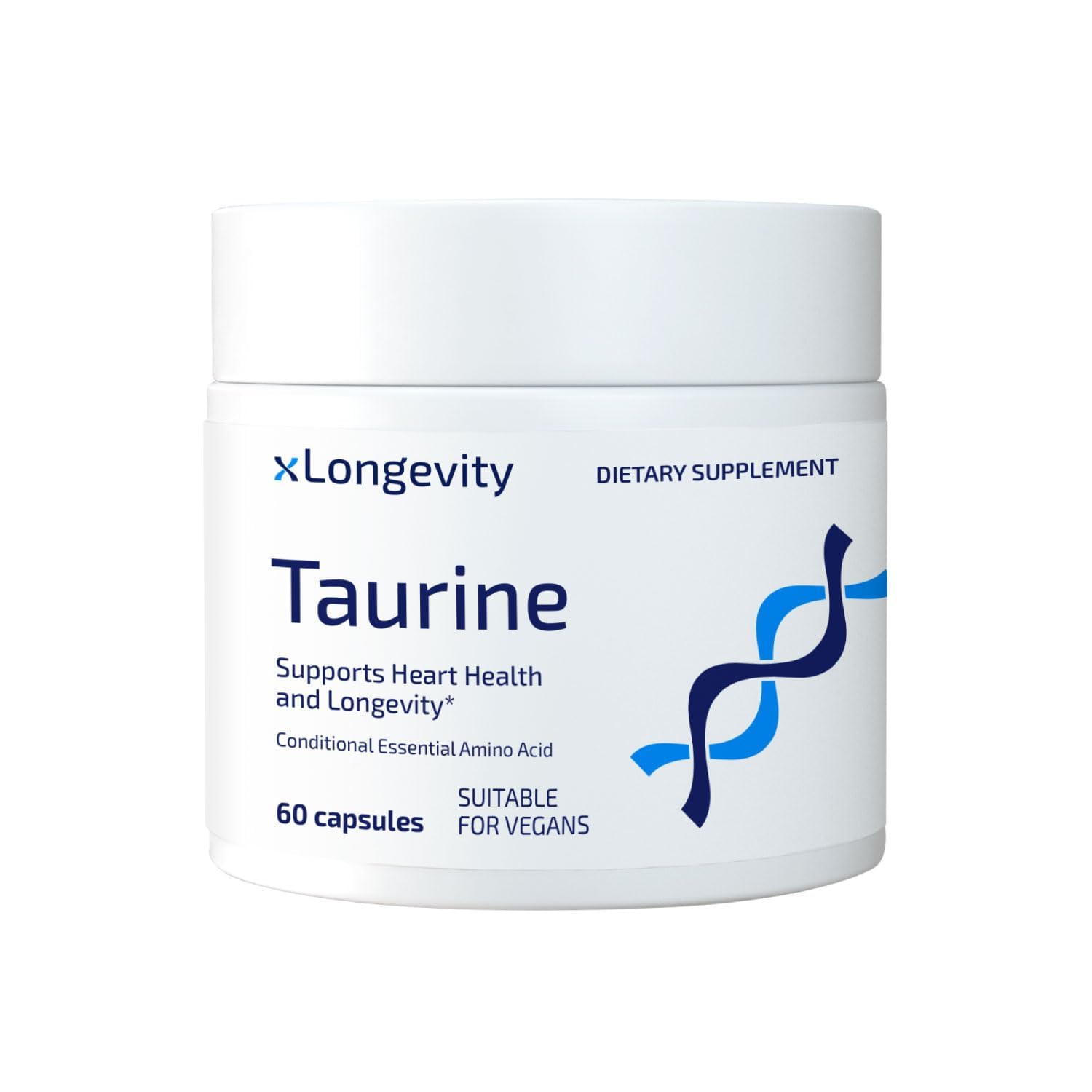 L Taurine Supplement 1000 mg - 60 Vegan Capsules for Men & Women, Lab-Tested, Muscle Recovery Support, Energy, Brain, Heart, Eye Health & Immunity - Daily 2 tablets, 30 days serving-image-12