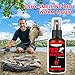 Red Worm Liquid, 60ml Red Worm Additive Attractant Liquid, Angling Bait with Strong Scent, Catfish Carp Trout Details, Cod Freshwater River Reservoir Effective Feature, Perfect for Fishing