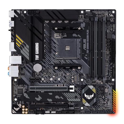 Placa Mãe Asus TUF GAMING B550M-PLUS AMD AM4 DDR4 mATX