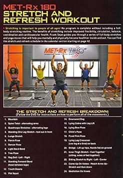 Met-rx 180 Workout Program, 1 Kit