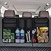 Produktbild JiatuA Kofferraum Organizer, 8 Taschen Rücksitz Kofferraum Organizer, Rücksitz Organizer Wasserdichtes Oxford-Tuch Kofferraumtasche Auto Sitztasche Auto für Auto, SUV, Minivan, Truck, Schwarz