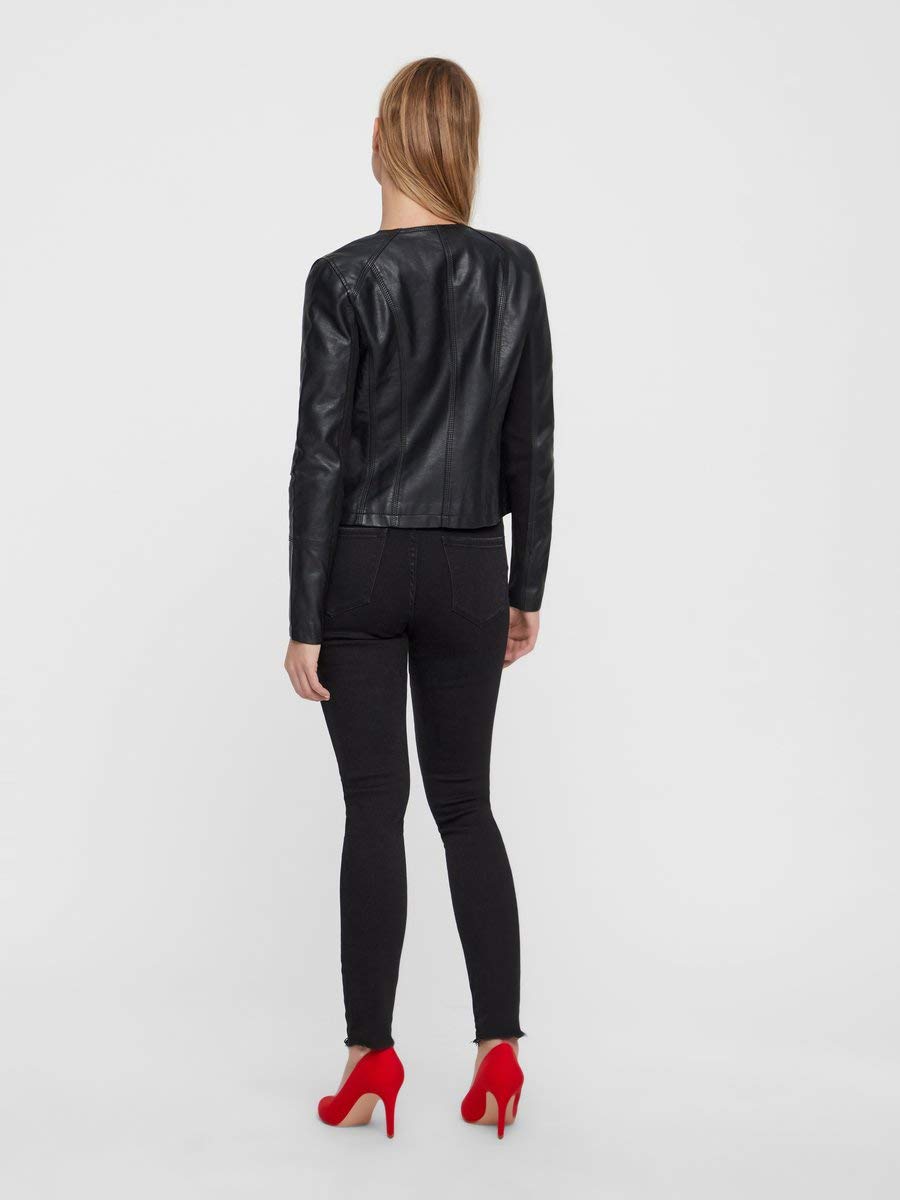 VERO MODA Vmria Fav Short Faux Jacket Noos Blouson Femme