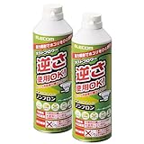 エレコム エアダスター 逆さ使用OK 350ml ECO (フロンガス不使用) ダストブロワー 2本 AD-ECOMW/EC