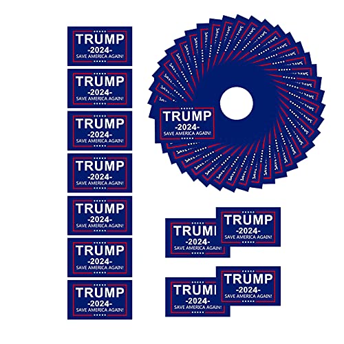 50 Pack Donald Trump 2024 Saves America Again Sticker Decal Bumper Car Laptop Window Decoration #TOP1