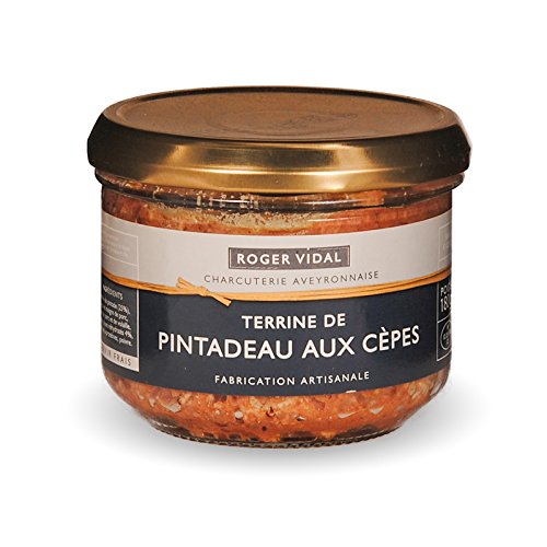 Roger Vidal - Pastete Perlhuhn mit Steinpilzen (Terrine de Pintadeau aux Cèpes) 180 g Cover