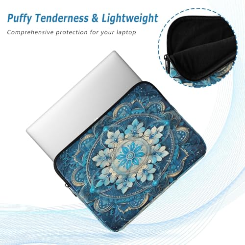 Funda para portátil de 13-14 pulgadas impermeable azul miniatura 5