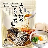 Japanese Dashi Powder - Bonito & Kombu, Instant Soup Stock Granules, Dashi Broth for Miso Soup, Ramen, Pho, Udon & Hot Pot, No MSG Added, Ingredients from Japan, 8g x 20 Pacs (5.6OZ)