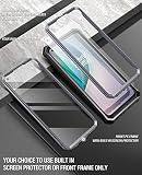 Poetic Etui z serii Guardian zaprojektowane dla OnePlus Nord N10 5G, hybrydowa, odporna na wstrząsy osłona zderzaka z wbudowaną osłoną ekranu, czarne