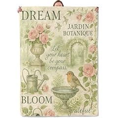 French Garden Bird and Floral