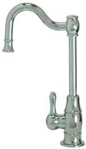 Mountain Fontanería mtn-mt1870nl tradicionales Agua Caliente llave doble curvado cuerpo, MT1870-NLCPB