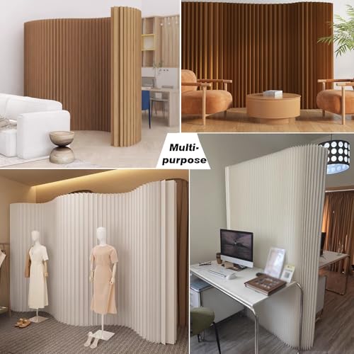 Cloison de séparation rétractable et extensible, hauteur personnalisable sans aucun perçage - 8