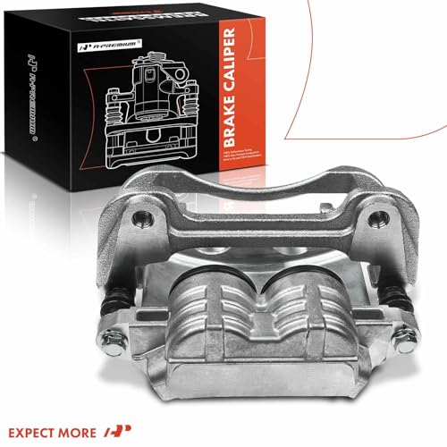 A-Premium Disc Brake Caliper Assembly with Bracket Compatible with Select Ford Models - For Mustang 2011 2012 2013 2014 - Front Left Driver Side by A-Premium - Image 8