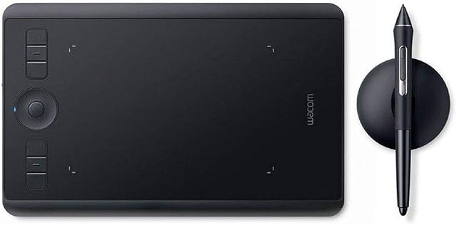 Wacom Intuos Pro Graphic Tablet (Size: S)/ Professional Pen Tablet Includes Wacom Pro Pen 2 Stylus with Replacement Nibs, Award Winning Design - Ideal for Work from Home & Remote Learning
