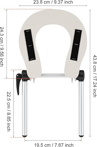 Miniatura 29 de Mesa de masaje universal, cuna y cojín de cara, silla de masaje ajustable, reposacabezas y almohada facial, plataforma de masaje, cojín para Cuna