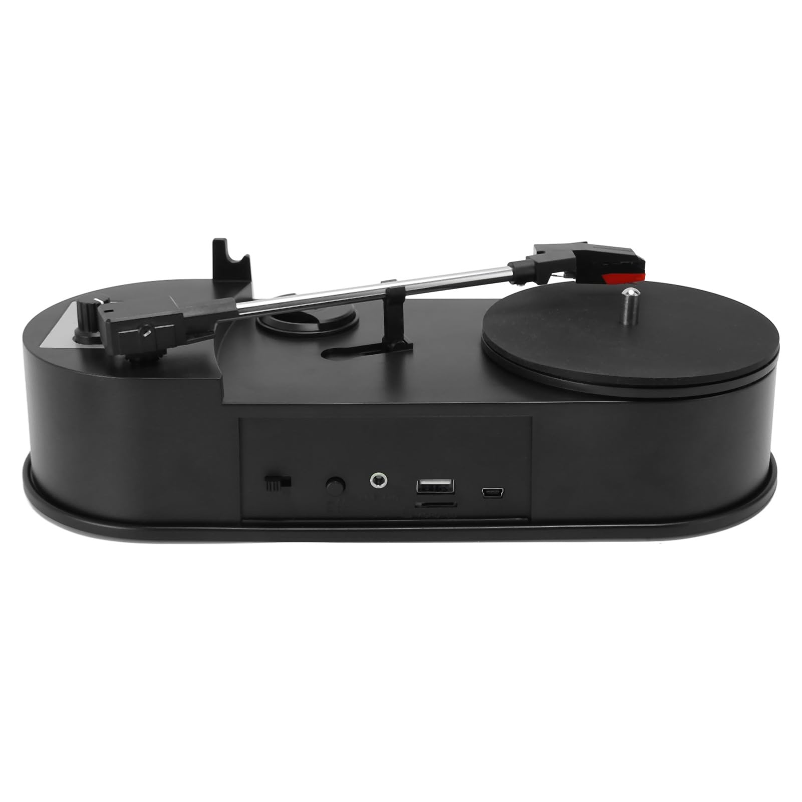 Giradischi Portatile Mini Convertitore di Musica Vintage per Uso Domestico Materiale ABS 33 45 Giri/min