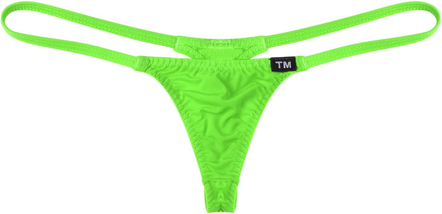 Hularka Men's Lingerie Micro Thong T-Back Tangas G-String Jockstrap Underwear Nightwear
