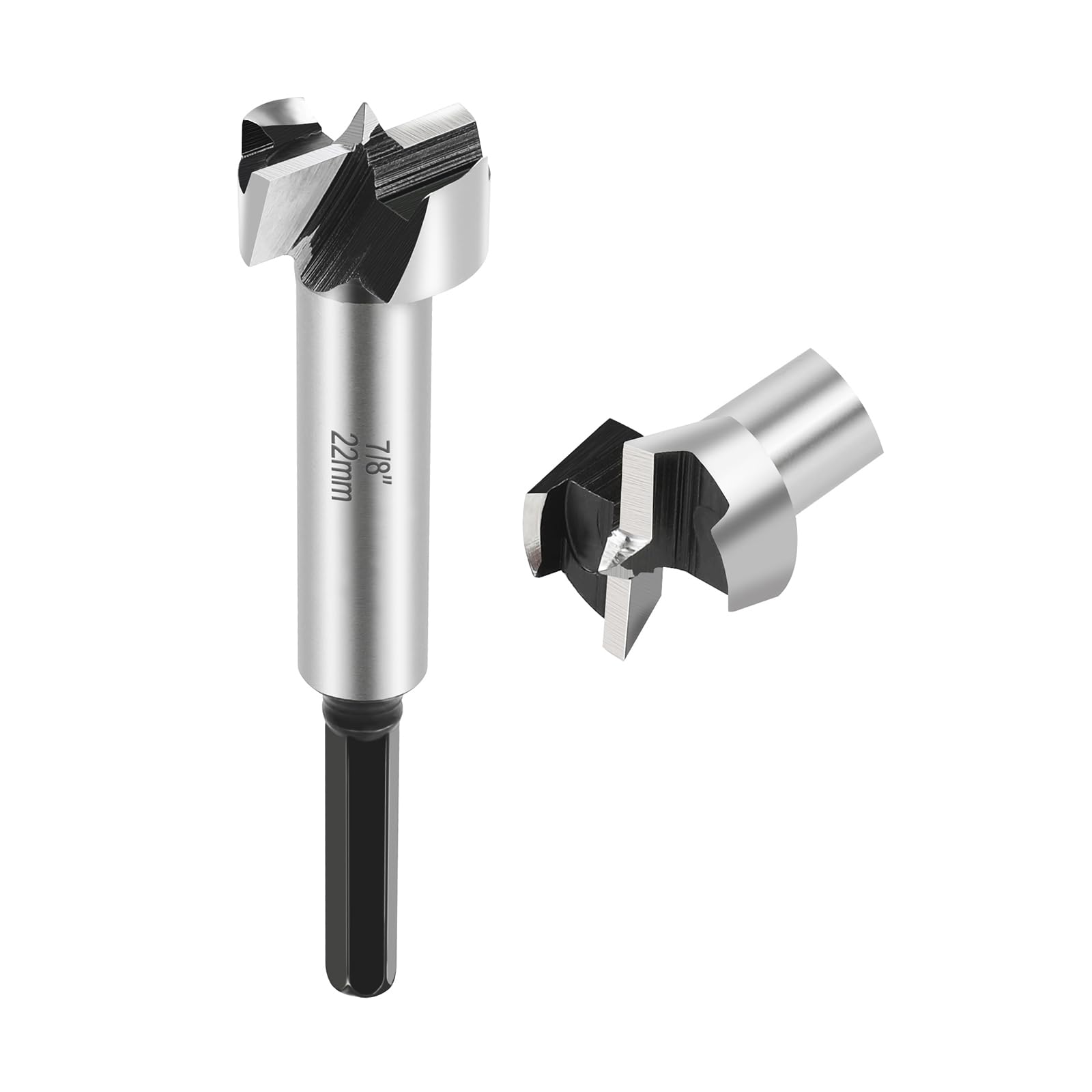 7/8 Inch Forstner Bit for Woodworking,7/8" Forstner Drill Bit for Wood,Wood Drill Bit Woodworking Hinge Cutter Tool for Wood Plywood Plastic