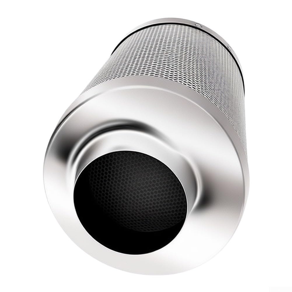 Filtro de carbón reversible de 4 pulgadas con brida para ventilación