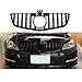 NMDNNJ Convient pour Mercedes-Benz Calandre Classe C W204 GT GTR C180 C200 C300 C250 C350 2008-14 avec emblème, Abs De Haute Qualité, Calandre, Pare-Chocs