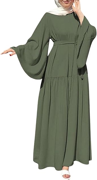 Muslim Prayer Abaya Islamic Womens Khimar Pure Color Hijab Dress Long Sleeve Dubai Kaftan Caftans for Women Plus Size