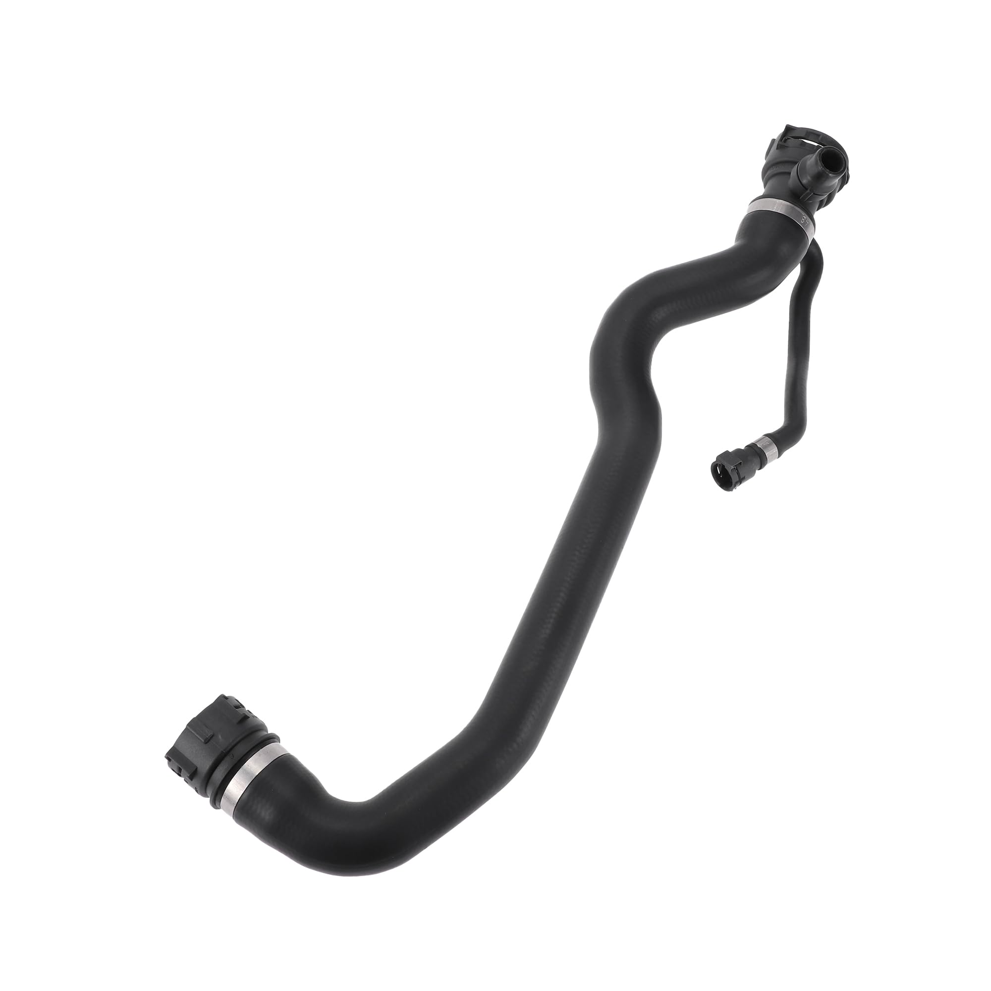 1 Pièce Durite De Radiateur Pour Bmw 5 F10 518D Berline Diesel 2013-2016 Propre Joint En Caoutchouc Noir Durite D'Eau De Refroidisement Supérieure
