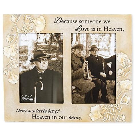 Roman Memorial Double Frame Cover