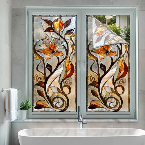 Vinilo decorativo para ventana HOMETITUTE 17.7 x 39.3 pulgadas miniatura 5
