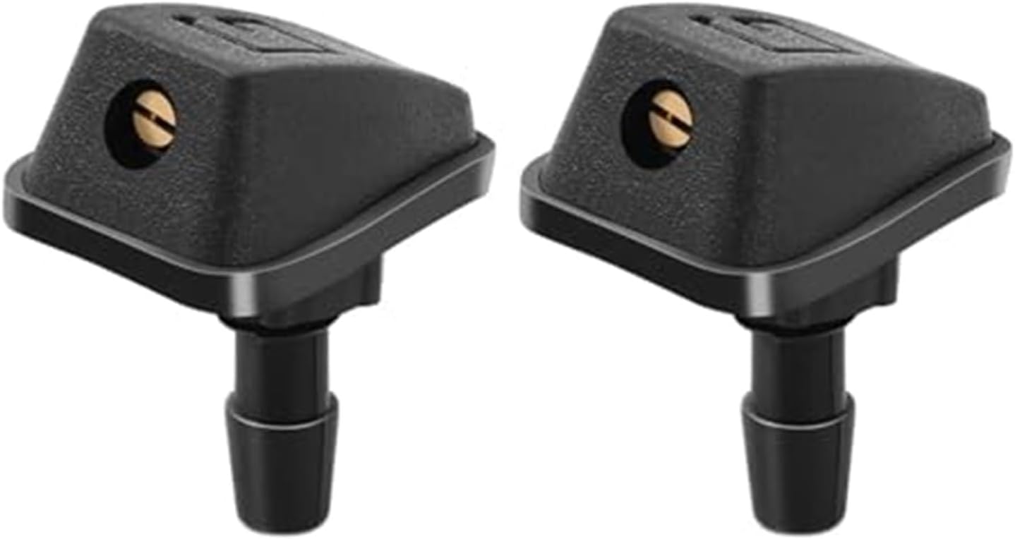 FERXEN 2Pcs Car Front Windshield Water Spray Wiper Accessories, for Lada, Niva Kalina Priora Granta Largus Vaz Samara 2110 GAZ Gazelle windscreen washer jet Windshield Washer Nozzle