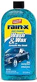 Rain X RX51820D 20 Oz Rain-X Wash & Wax With Carnauba Wax Beads