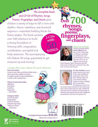 The Complete Book of Rhymes, Songs, Poems, Fingerplays, and Chants (Complete Book Series) - Image 2