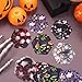 25pcs Sensor Covers for Libre 2/3, Halloween Print Style Sensor Stickers Waterproof and Sweatproof CGM Monitor Adhesive Patches for Libre Over Patch Accessories (5 Styles)