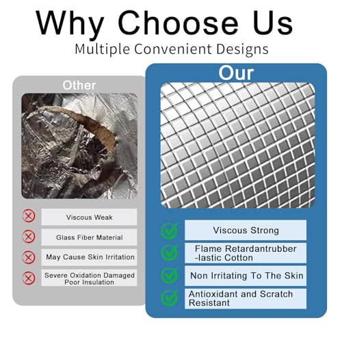 Self Adhesive Pipe Insulation Wrap, 2.4" Wide X 32.8 Ft Long Pipe Coverings, Outdoor Water Pipe Lagging Foam for Winter Freeze Protection of Hot & Cold Pipes,Reduce Heat Loss - Image 4