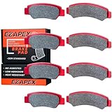 Brake Pad Front and Rear Compatible with Compatible with CF MOTO CFORCE 1000 2021-2024 CFORCE 800XC 2019-2024 CFORCE 600 2020-2024 Ceramic