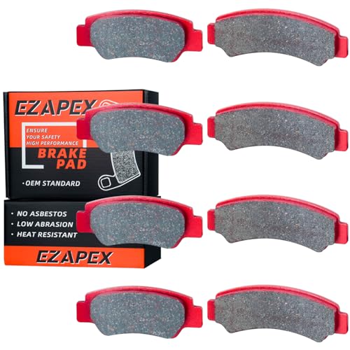Brake Pad Front and Rear Compatible with Compatible with CF MOTO CFORCE 1000 2021-2024 CFORCE 800XC 2019-2024 CFORCE 600 2020-2024 Ceramic