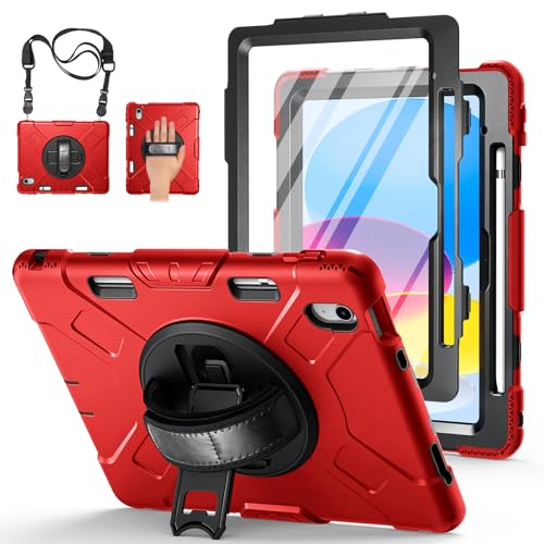 Image of Miesherk STOCK iPad (A16) 11th /10th Generation Case, Red