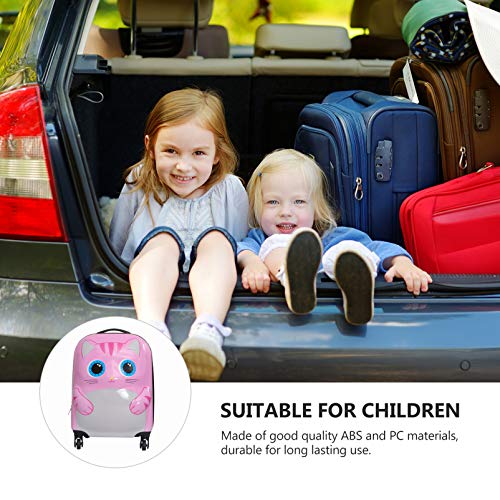 ABOOFAN Legering Rolling Schooltas Geel Kinderen Koffer Trolley Rolling School Rugzak Rolling Boek Tas Met Wielen Carry… - Afbeelding 7