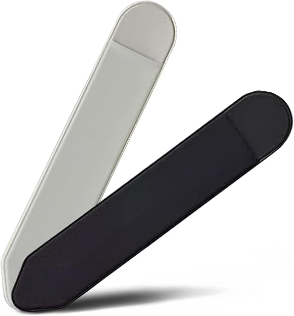 2pieces Pencil Tablet Sleeve Sticker,Elastic Apple Pencil Holder for Apple Pencil 2nd & 1st Generation Removable Self-Adhesive iPencil Holder for iPad Pen and Stylus Pens