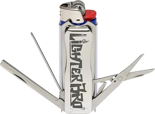 LighterBro Funda de acero inoxidable para encendedor