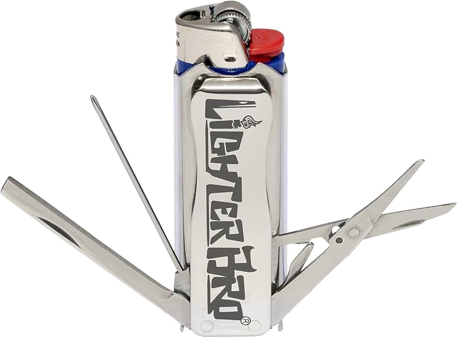 LighterBro Silver - Stainless Steel Sleeve to Transform Your